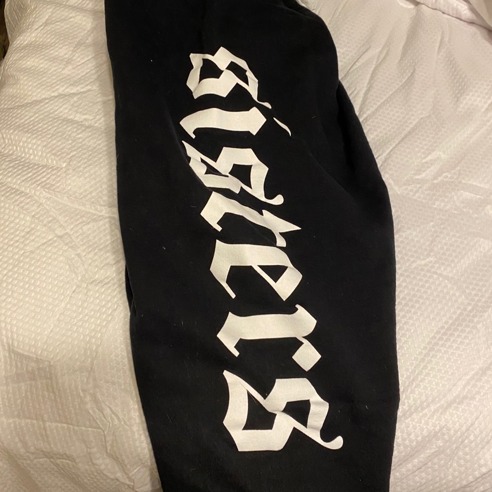 James Charles Champion sweatpants